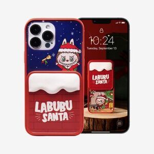 POP MART The Monsters Let's Christmas Series iPhone 14 Pro Max Phone Case